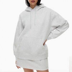 Aritzia Gray Hoodie Sweatshirt
